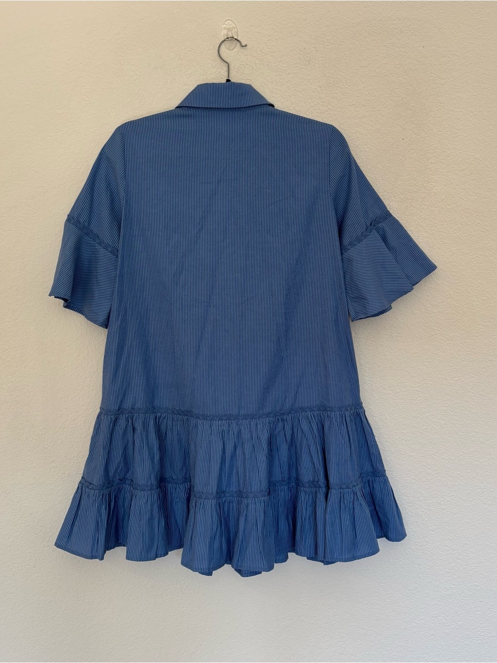 Pomander Place Blue Stripe Mckenna Dress - Picture 5 of 7